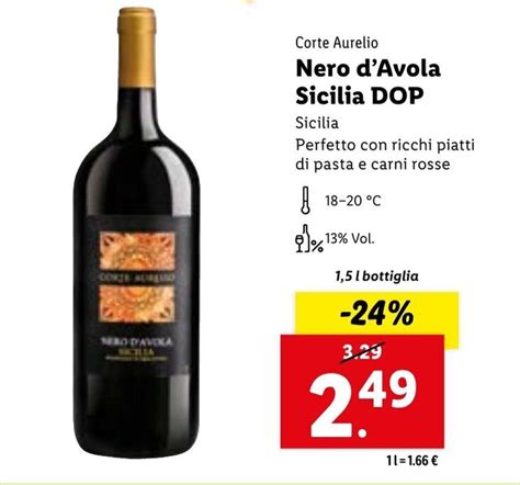 nero d'avola lidl